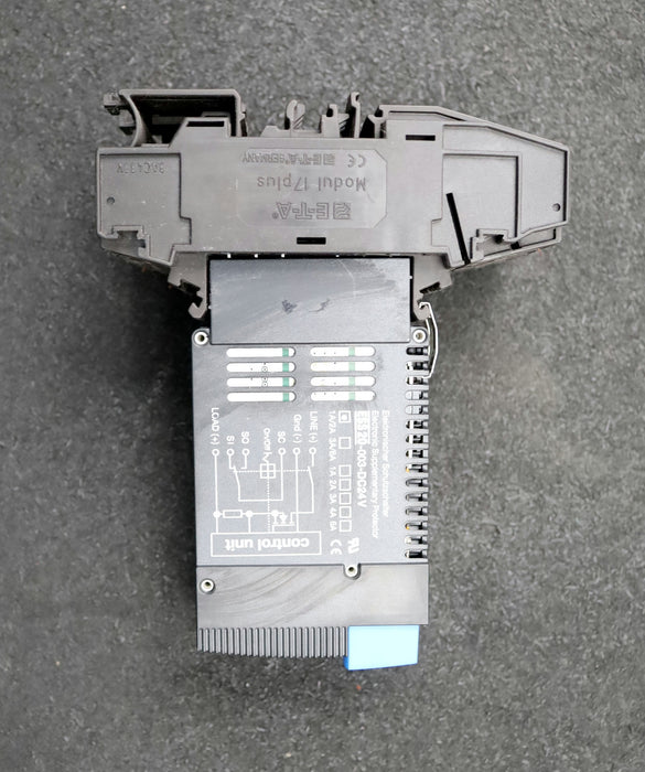 Bild des Artikels E-T-A-Basismodul-+-3x-Schutzschalter-ESS20-003-DC24V-gebraucht