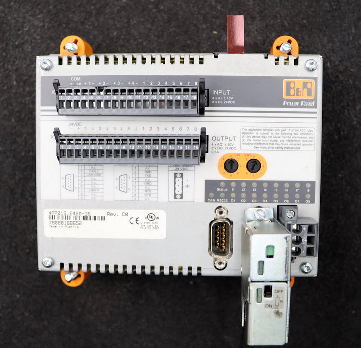 Bild des Artikels B-&-R-Bedienpanel-PP15-4PP015.E420-36-mit-Kabelanschluss-Rev-C0-153x120mnm