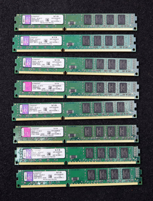 Bild des Artikels KINGSTON-8x-ValueRam-KVR1333d3N9/2G-2GB-gebraucht