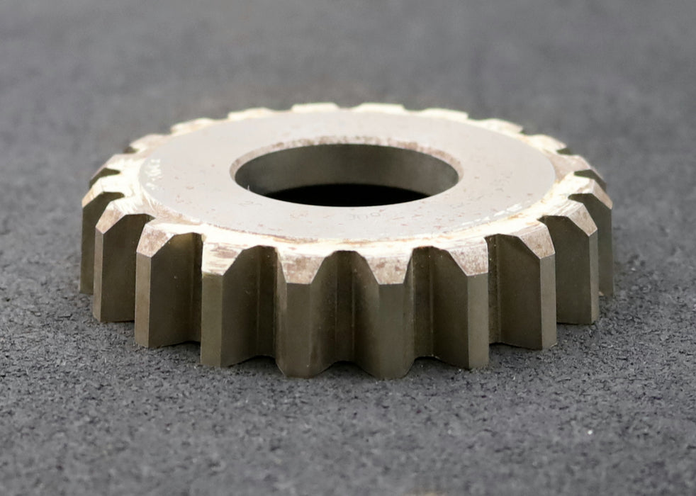 Bild des Artikels PWS-Scheibenschneidrad-für-Zahnwellen-DIN5480-m=5mm-EGW-30°-Z=20-Ø107x22xØ1-3/4"