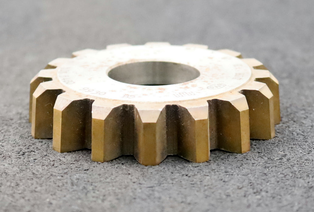 Bild des Artikels PWS-Scheibenschneidrad-für-Zahnwellen-DIN5480-m=5mm-EGW-30°-Z=16-Ø87x18xØ1-1/4"