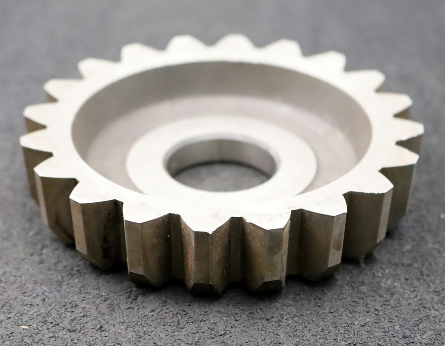 Bild des Artikels LORENZ-Scheibenschneidrad-für-Zahnwellen-DIN5480-m=5mm-EGW-30°-Z=20-gebraucht