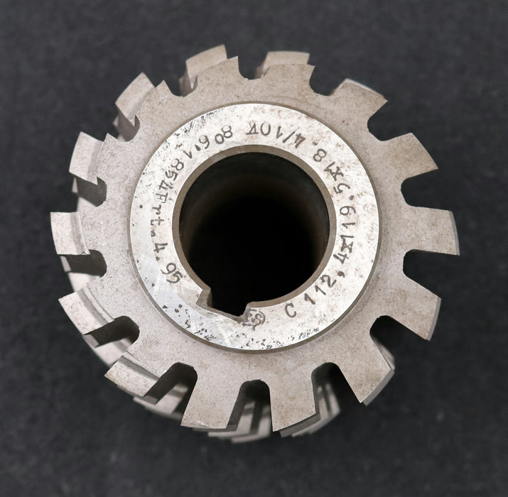 Bild des Artikels PWS-Keilwellen-Wälzfräser-spline-hob-10-Keile-112,4x119,5x18,4mm-mit-Höcker