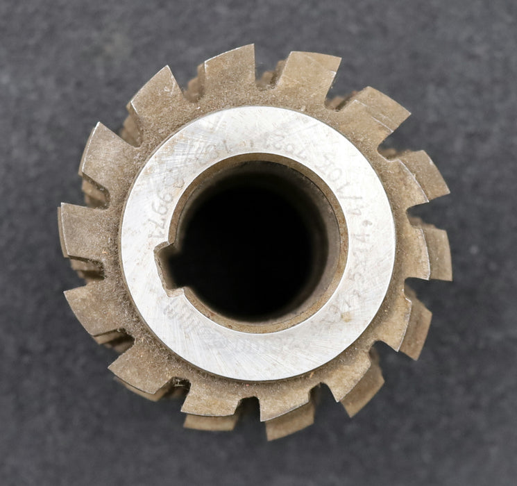 Bild des Artikels PWS-Keilwellen-Wälzfräser-spline-hob-10-Keile-92,4x97,5x14,4mm-mit-Höcker-1gg.Re