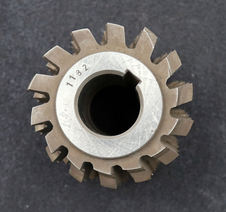 Bild des Artikels PWS-Keilwellen-Wälzfräser-spline-hob-10-Keile-92,4x101,5x14,4mm-mit-Höcker-1gg.R