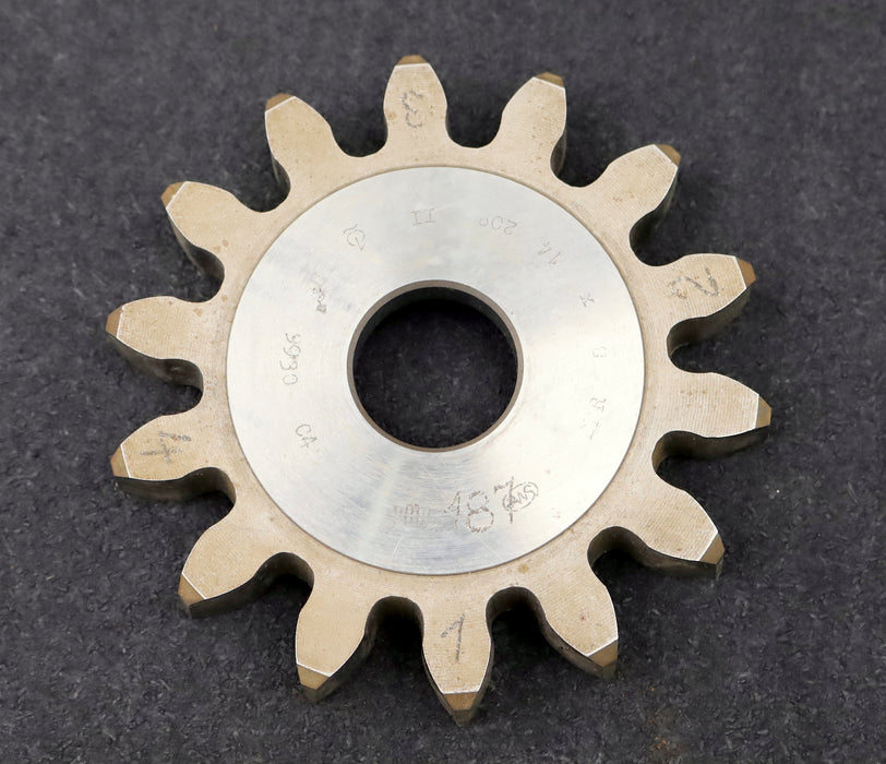 Bild des Artikels PWS-Scheibenschneidrad-gear-shaper-m=-8mm-EGW=-20°-Z=-14-BP-II-Ø135x21xØ-1-1/4"