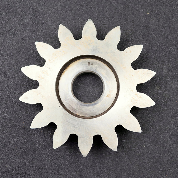 Bild des Artikels PWS-Scheibenschneidrad-gear-shaper-m=-8mm-EGW=-20°-Z=-14-BP-II-Ø135x24xØ-1-1/4"