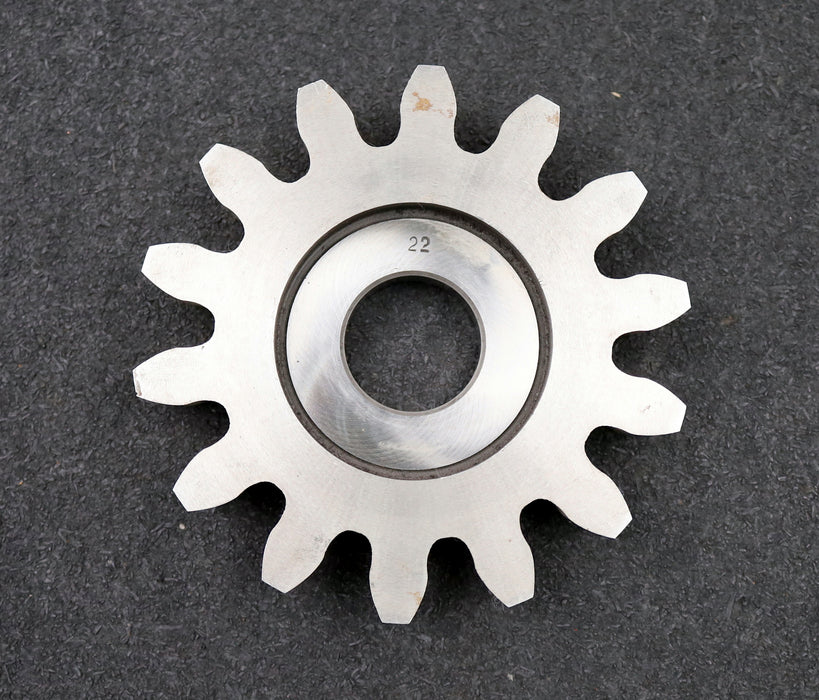 Bild des Artikels PWS-Scheibenschneidrad-gear-shaper-m=-8mm-EGW=-20°-Z=-14-BP-II-Ø127x22xØ-1-1/4"