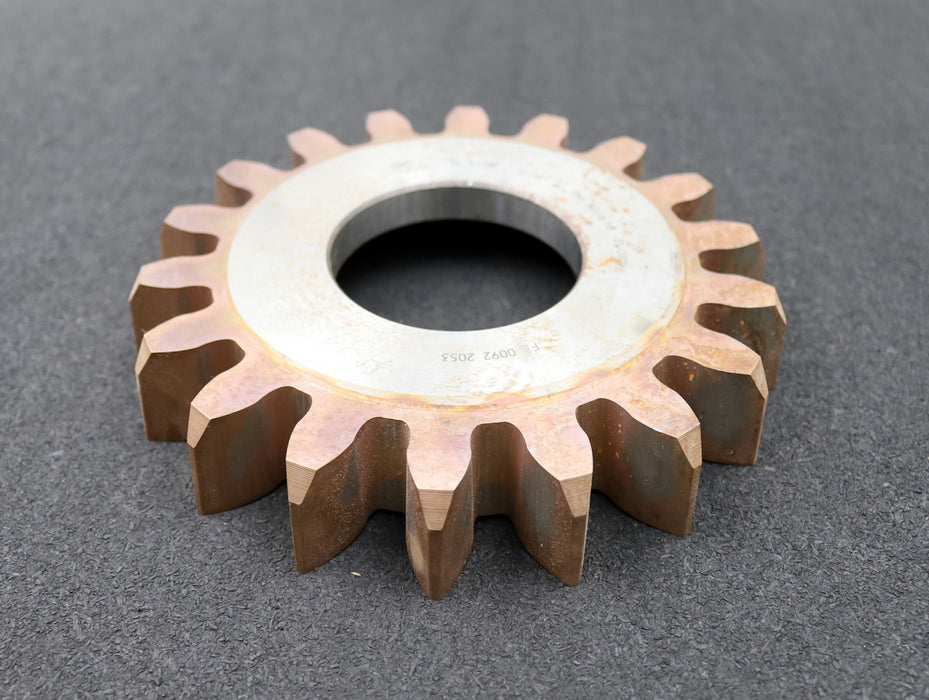 Bild des Artikels PWS-Scheibenschneidrad-gear-shaper-m=-9mm-EGW=-20°-Z=-18-Ø-184-x-30-x-Ø-2-3/4"