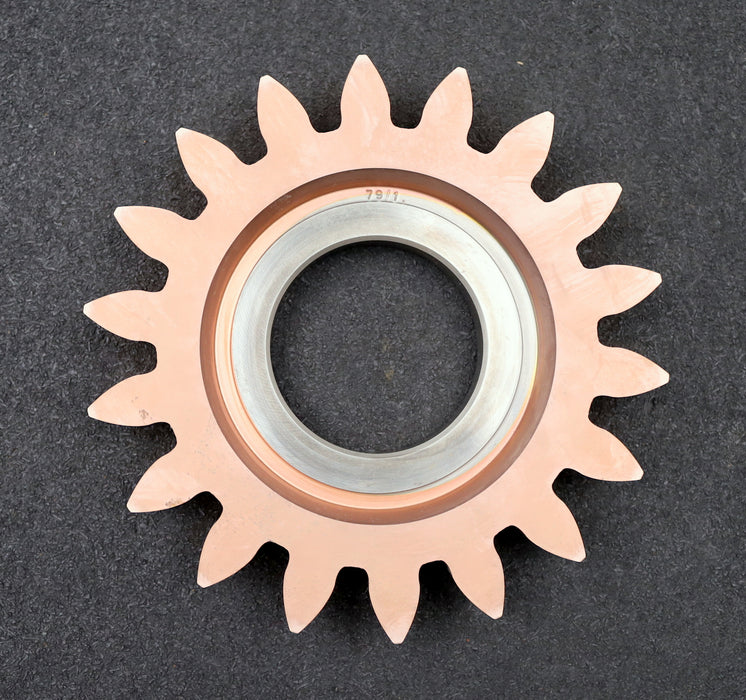 Bild des Artikels PWS-Scheibenschneidrad-gear-shaper-m=-9mm-EGW=-20°-Z=-18-Ø-184-x-28-x-Ø-2-3/4"