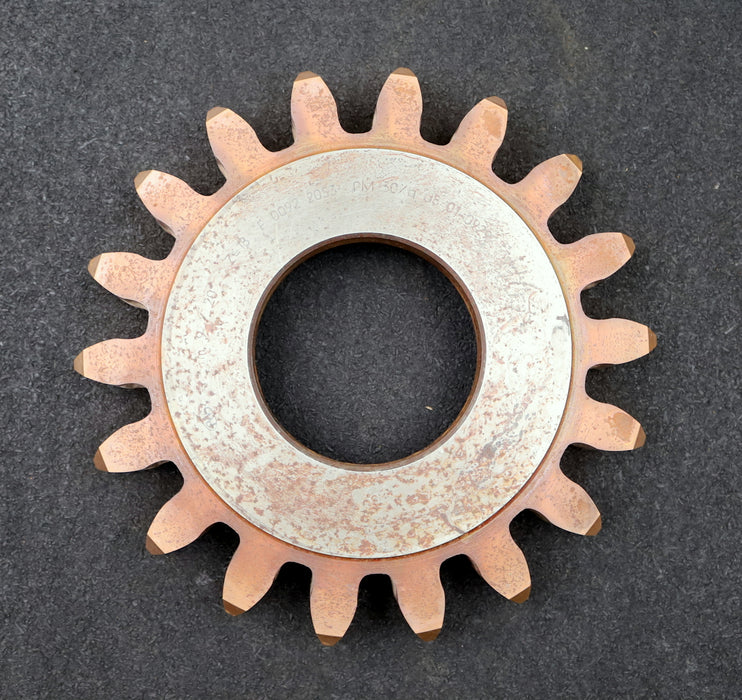 Bild des Artikels PWS-Scheibenschneidrad-gear-shaper-m=-9mm-EGW=-20°-Z=-18-Ø-184-x-26-x-Ø-2-3/4"