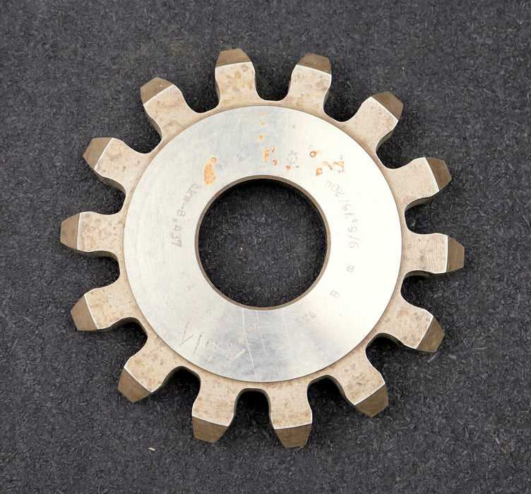 Bild des Artikels PWS-Scheibenschneidrad-gear-shaper-m=-9-/-6,75mm-EGW=-20°-Z=-14-Ø143x18xØ-1-3/4"