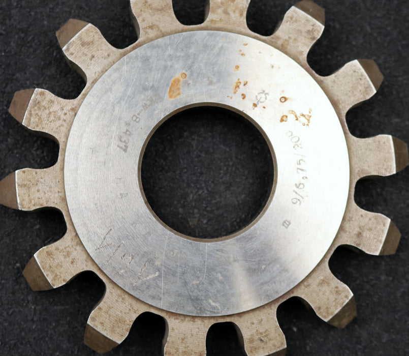 Bild des Artikels PWS-Scheibenschneidrad-gear-shaper-m=-9-/-6,75mm-EGW=-20°-Z=-14-Ø143x18xØ-1-3/4"