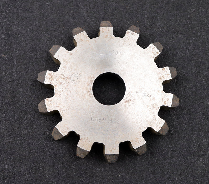 Bild des Artikels Scheibenschneidrad-gear-shaper-m=-9-/-7mm-EGW=-20°-Z=-14-Kopfh.-8,62mm-Va-10.44