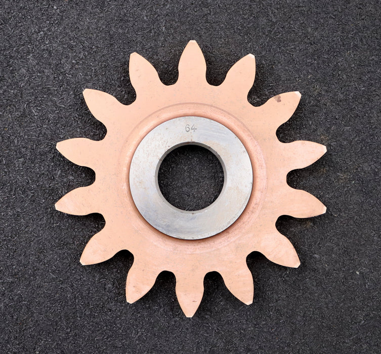 Bild des Artikels PWS-Scheibenschneidrad-gear-shaper-m=-8mm-EGW=-20°-Z=-14-BP-II-Ø135x13x-Ø-1-1/4"