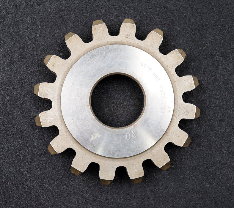 Bild des Artikels PWS-Scheibenschneidrad-gear-shaper-m=-8mm-EGW=-20°-Z=-16-Ø-149-x-21-x-Ø-1-3/4"