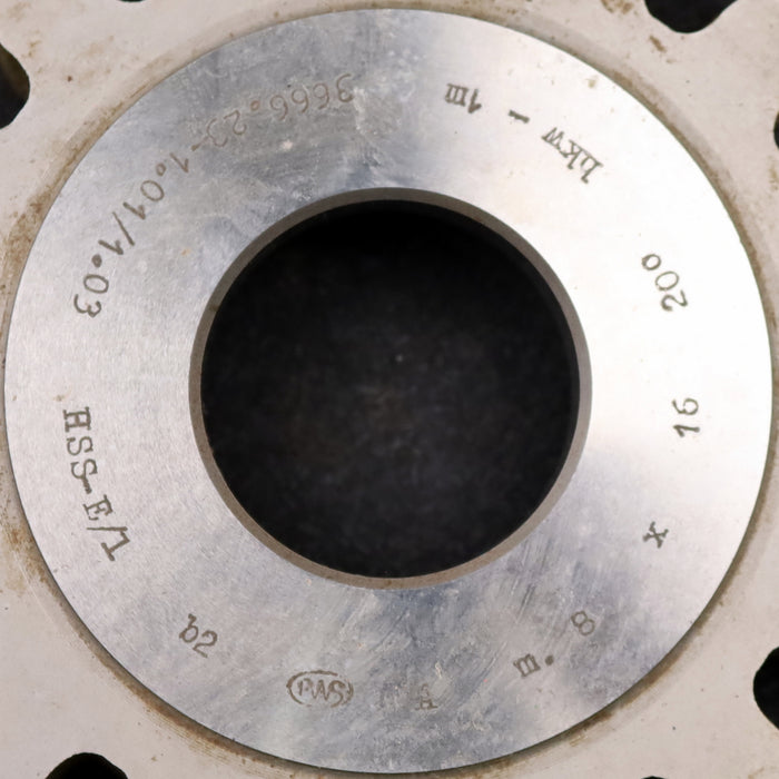 Bild des Artikels PWS-Scheibenschneidrad-m=-8mm-EGW=-20°-Z=-16-Ø-149-x-22-x-Ø-1-3/4"-Qualität-A