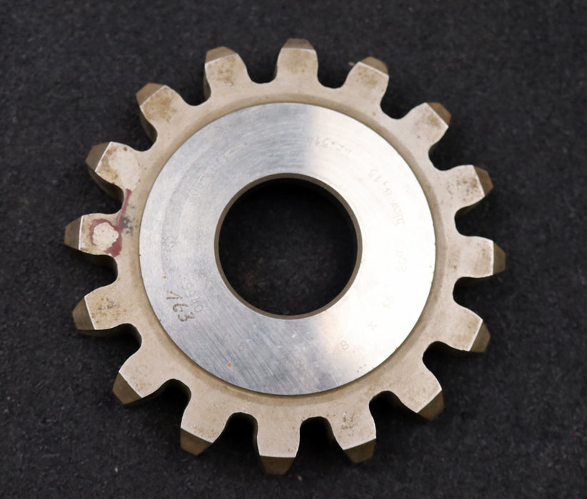 Bild des Artikels PWS-Scheibenschneidrad-gear-shaper-m=-8mm-EGW=-20°-Z=-16-Ø-149-x-24-x-Ø-1-3/4"