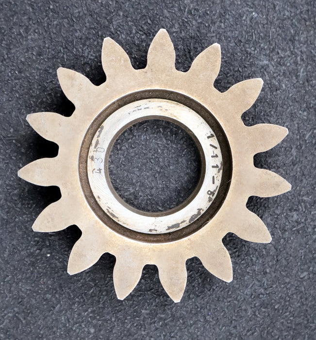 Bild des Artikels PWS-Scheibenschneidrad-gear-shaper-m=-5mm-EGW=-20°-Z=-15-BP-II-Ø-89x22xØ-1-1/4"