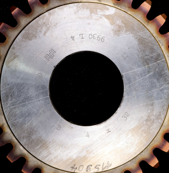 Bild des Artikels PWS-Scheibenschneidrad-gear-shaper-m=-4mm-EGW=-20°-Z=-32-BP-II-Ø136x11xØ1-3/4"