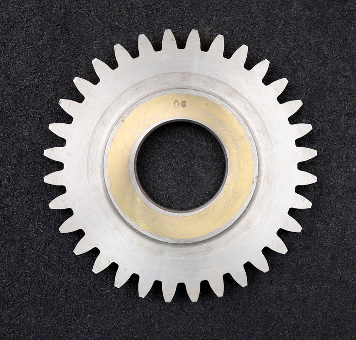 Bild des Artikels PWS-Scheibenschneidrad-gear-shaper-m=-4mm-EGW=-20°-Z=-32-BP-II-Ø136x10xØ1-3/4"