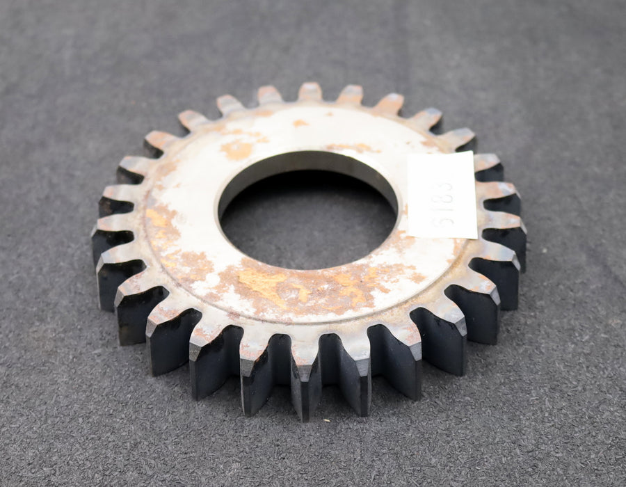 Bild des Artikels PWS-Scheibenschneidrad-gear-shaper-m=-6mm-EGW=-20°-Z=-26-Ø-170-x-27-x-Ø-2-3/4"