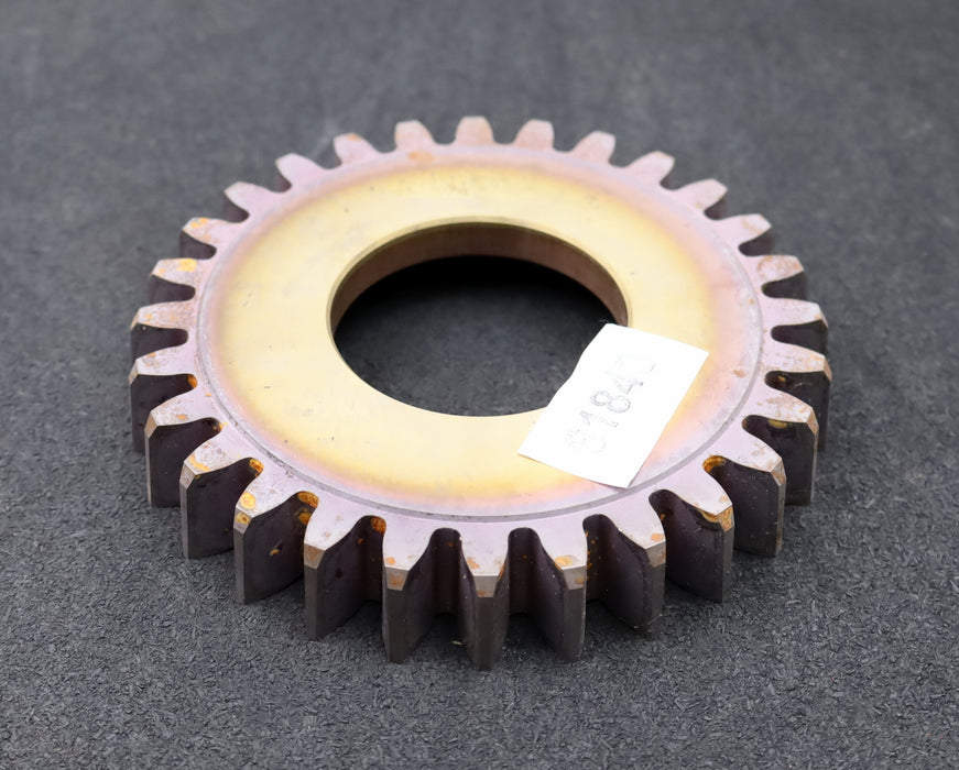 Bild des Artikels PWS-Scheibenschneidrad-gear-shaper-m=-5,5mm-EGW=20°-Z=-28-BP-II-Ø168x27xØ-2-3/4"