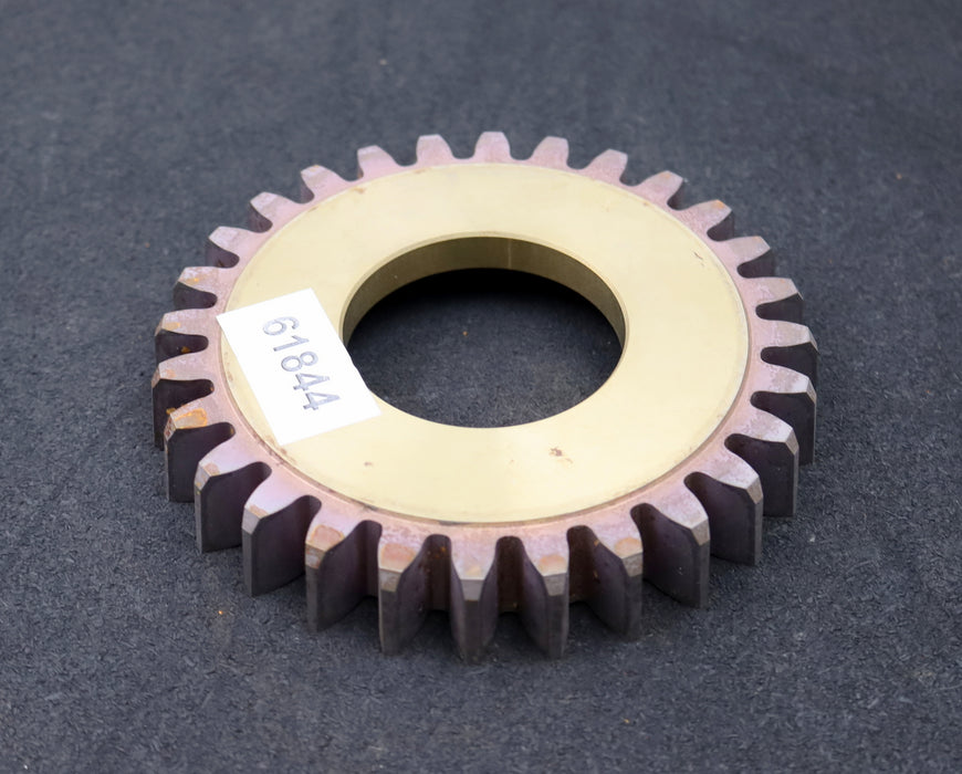 Bild des Artikels PWS-Scheibenschneidrad-gear-shaper-m=-5,5mm-EGW=20°-Z=-28-BP-II-Ø168x26xØ-2-3/4"