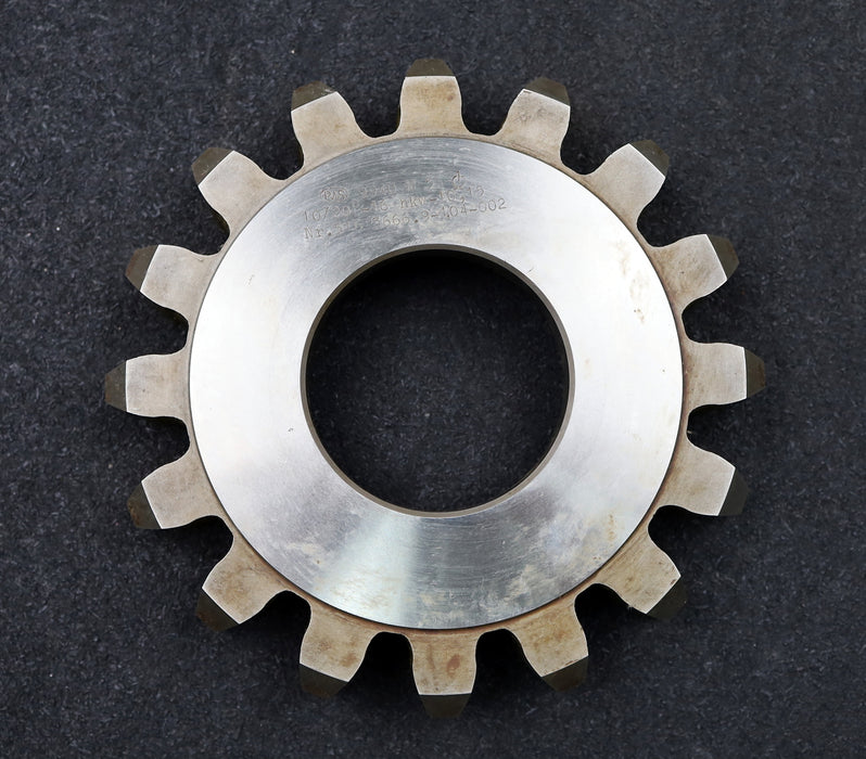 Bild des Artikels PWS-Scheibenschneidrad-gear-shaper-m=-10mm-EGW=-20°-Z=-16-Restnutzung:17mm