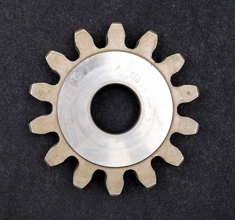 Bild des Artikels PWS-Scheibenschneidrad-gear-shaper-m=-10mm-EGW=-20°-Z=-14-BP-II-Ø162x20xØ-1-3/4"