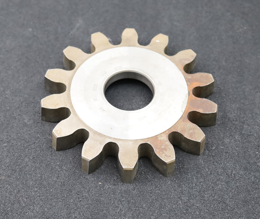 Bild des Artikels PWS-Scheibenschneidrad-gear-shaper-m=-10mm-EGW=-20°-Z=-14-BP-II-Ø162x21xØ-1-3/4"