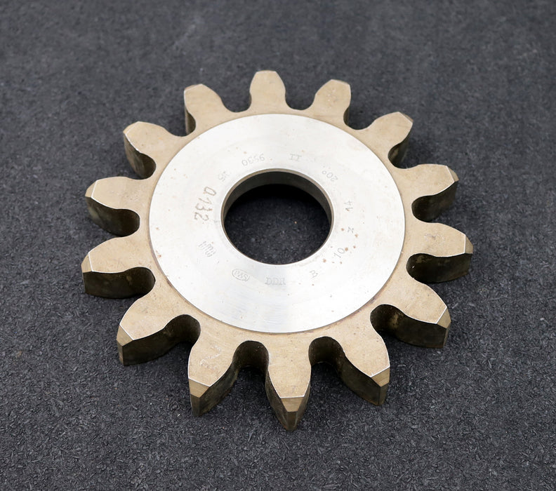 Bild des Artikels PWS-Scheibenschneidrad-gear-shaper-m=-10mm-EGW=-20°-Z=-14-BP-II-Ø166x23xØ-1-3/4"