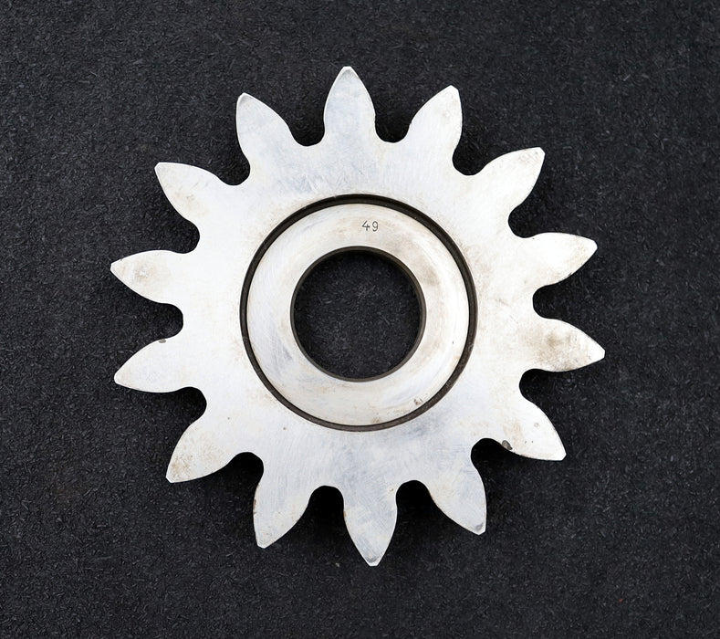 Bild des Artikels PWS-Scheibenschneidrad-gear-shaper-m=-10mm-EGW=-20°-Z=-14-BP-II-Ø166x23xØ-1-3/4"