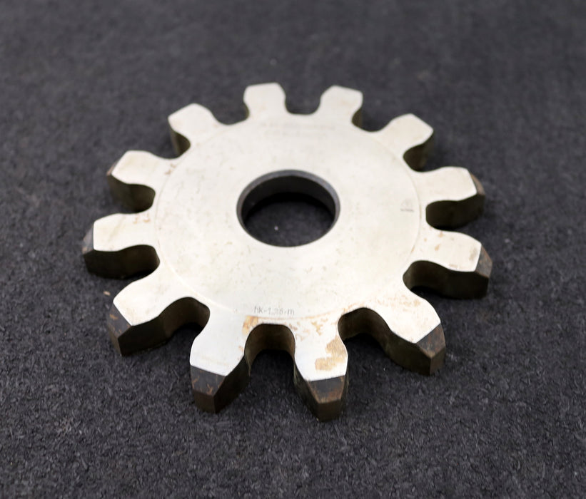 Bild des Artikels PWS-Scheibenschneidrad-gear-shaper-m=-10mm-EGW=-20°-Z=-12-Ø141x16xØ-1-1/4"