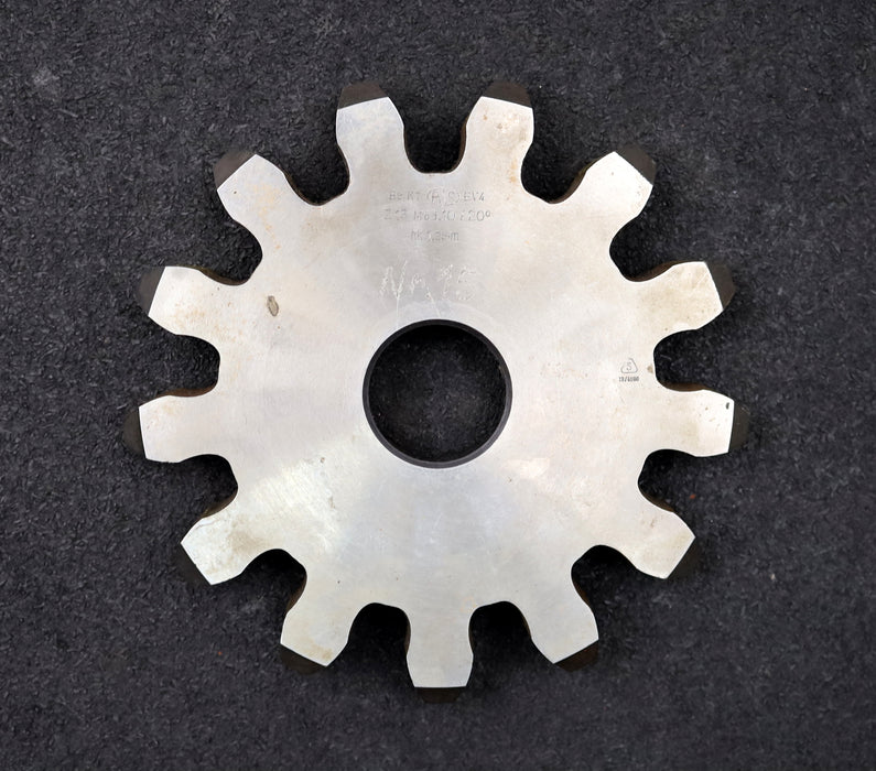 Bild des Artikels PWS-Scheibenschneidrad-gear-shaper-m=-10mm-EGW=-20°-Z=-13-hk-1,25m