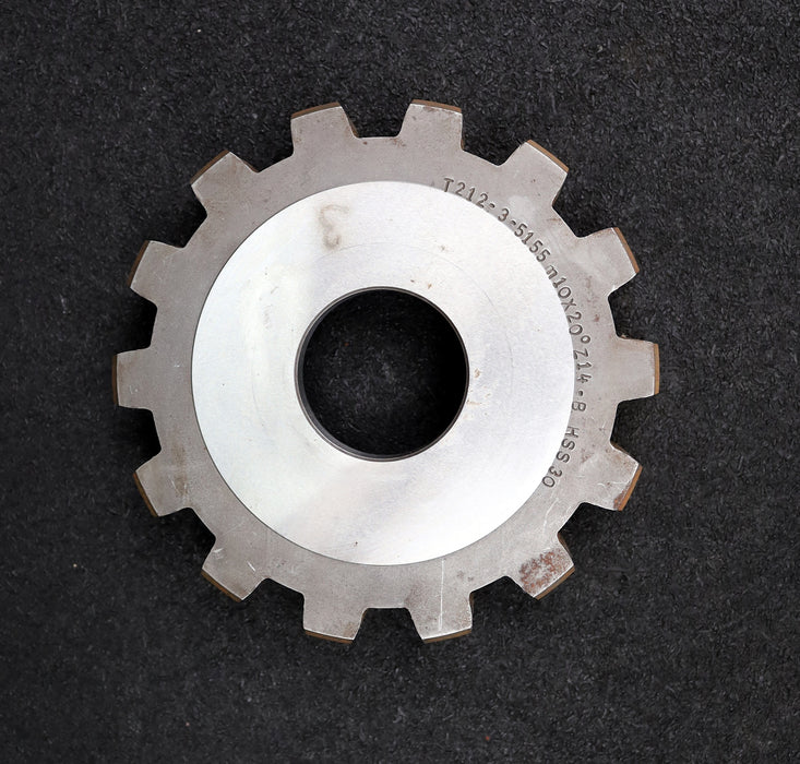 Bild des Artikels Scheibenschneidrad-gear-shaper-m=-10mm-EGW=-20°-Z=-14-Ø-150-x-28-x-Ø-1-3/4"