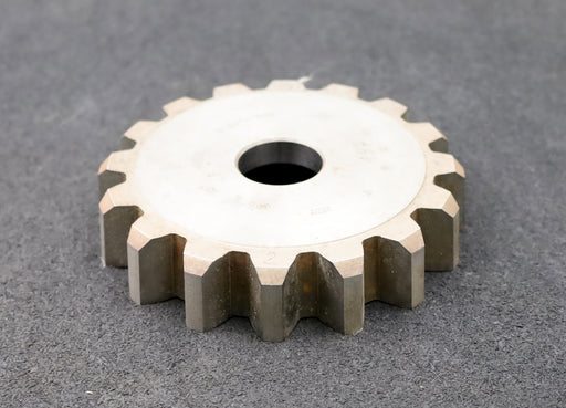 Bild des Artikels PWS-Scheibenschneidrad-gear-shaper-m=-8mm-30°-EGW-Z=16-hkw-0,65m-Ø138x28xØ1-1/4"