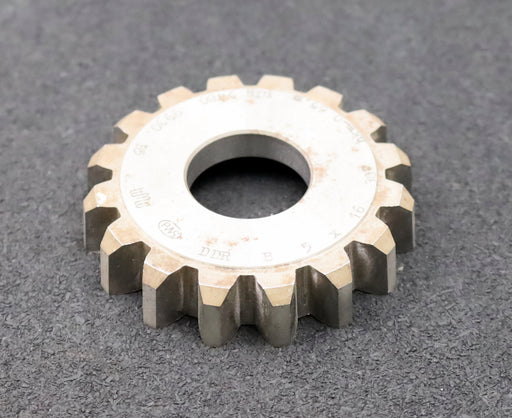 Bild des Artikels PWS-Scheibenschneidrad-gear-shaper-m=-5mm-30°-EGW-Z=-16-hkw-0,65m-Ø87x18xØ1-1/4"