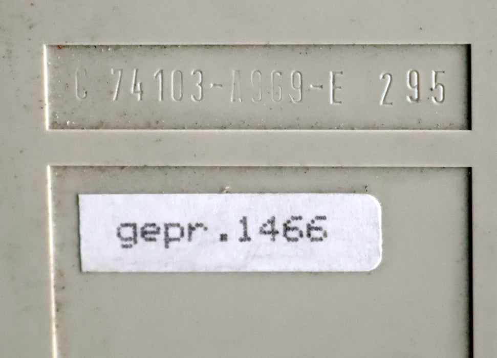 Bild des Artikels SIEMENS-Schutzschalter-TELEPERM-C74103-A969-E-295-CSL-SPR-Plug---gebraucht