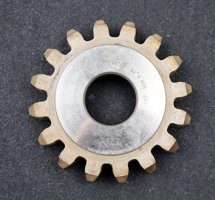 Bild des Artikels PWS-Scheibenschneidrad-gear-shaper-m=-8mm-Z=-16-Ø-149-x-29-x-Ø-1-3/4"-EGW=-20°