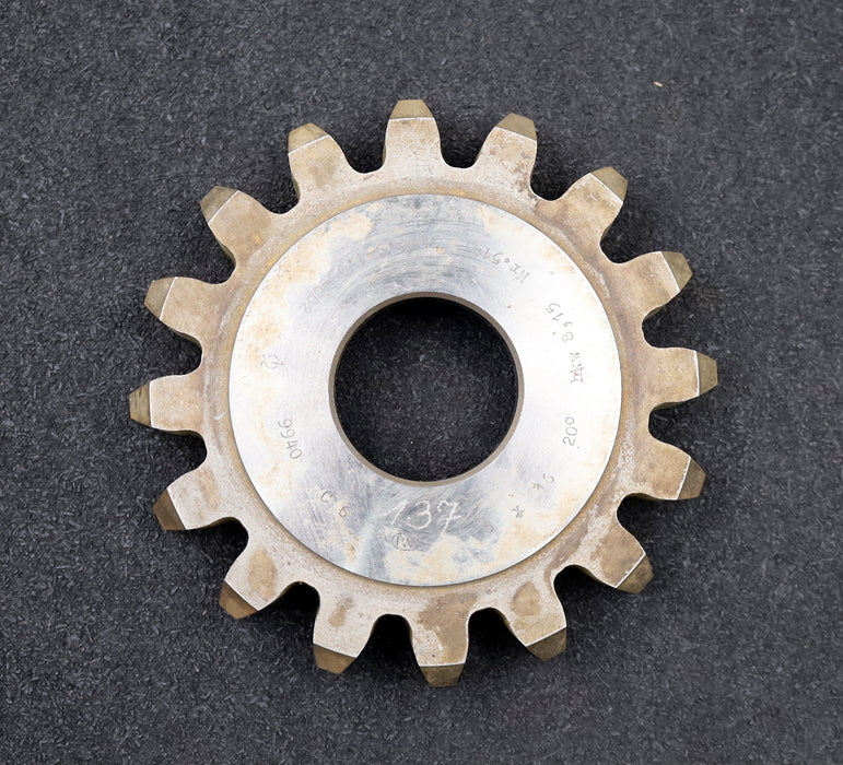 Bild des Artikels PWS-Scheibenschneidrad-gear-shaper-m=-8mm--20°-Z=-16-Ø-149-x-28-x-Ø-1-3/4"