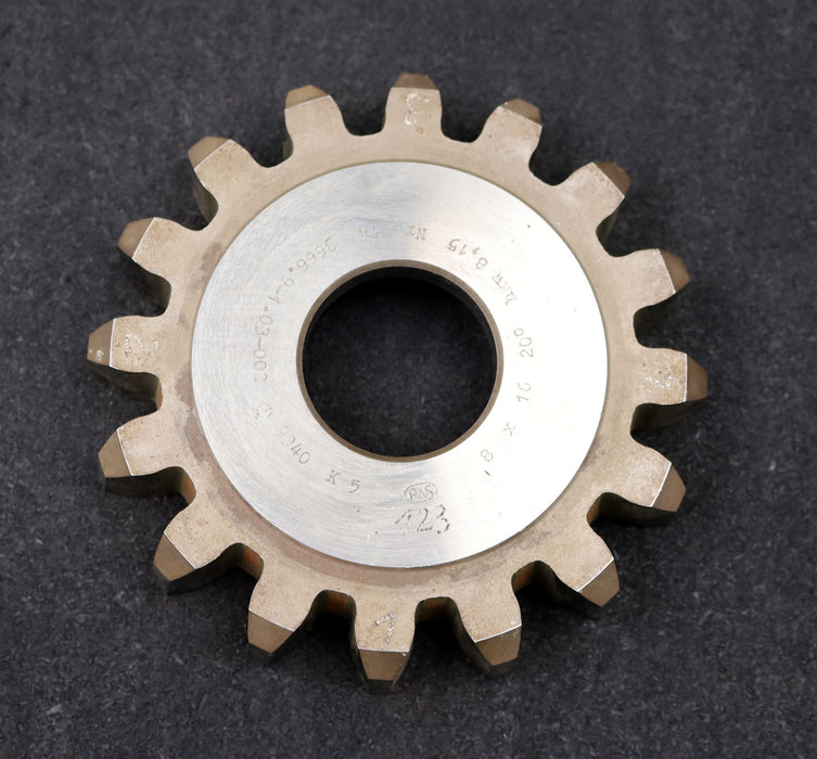 Bild des Artikels PWS-Scheibenschneidrad-gear-shaper-m=-8mm-EGW=-20°-Z=-16-Ø-149-x-29-x-Ø-1-3/4"