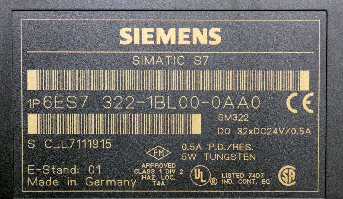 Bild des Artikels SIEMENS-SIMATIC-S7-Digitalausgabe-Digital-output-6ES7322-1BL00-0AA0-32x24VDC