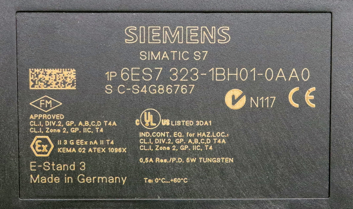 Bild des Artikels SIEMENS-SIMATIC-S7-Digital-module-6ES7323-1BH01-0AA0-8x24VDC-E-Stand-03