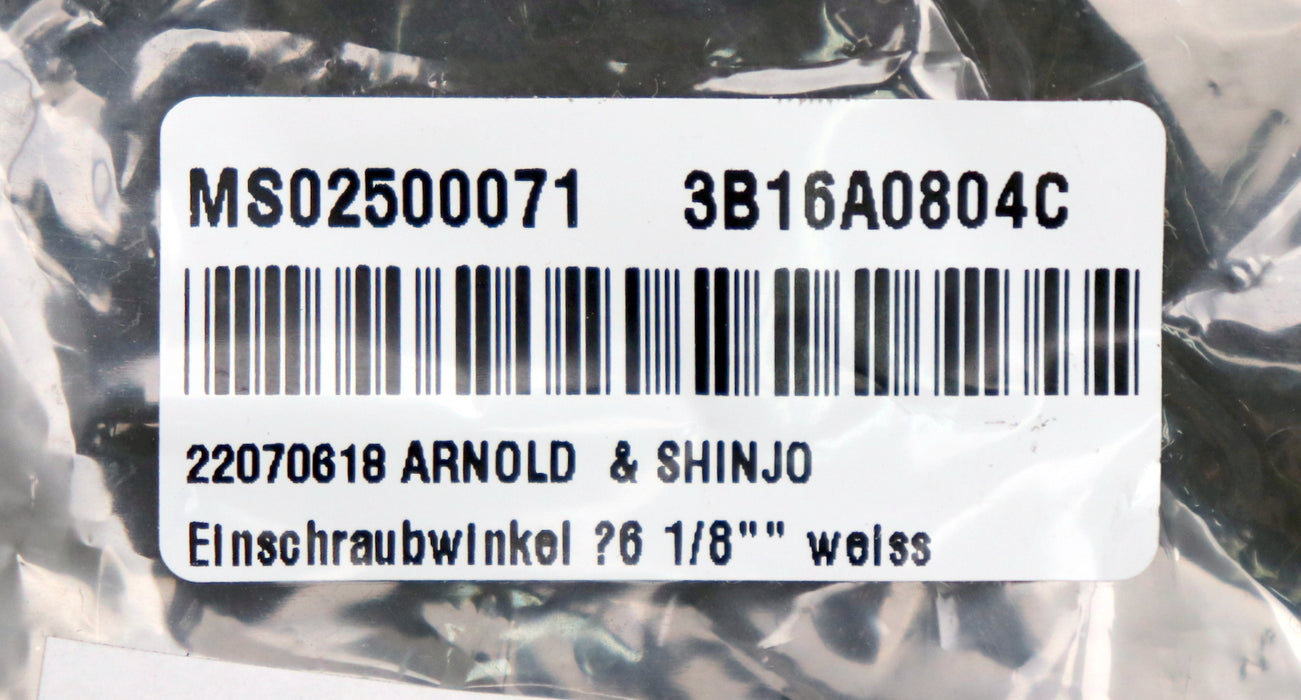 Bild des Artikels SMC-29x-Einschraubwinkel-screw-in-angle-R-1/8"-Ø6mm-weiss-unbenutzt