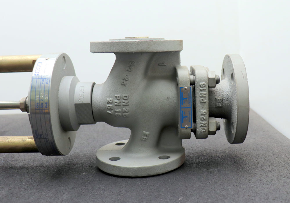 Bild des Artikels SIEMENS-Verteilerventil-3-WEGE-DN25/PN16-Typ-300.02---2SB6202-9HK310KC0+H1Y