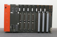 Bild des Artikels MITSUBISHI-MELSEC-PLC-System-bestehend-aus-1x-A63P-1x-A2ACPU-3x-AY13E-4x-AX82