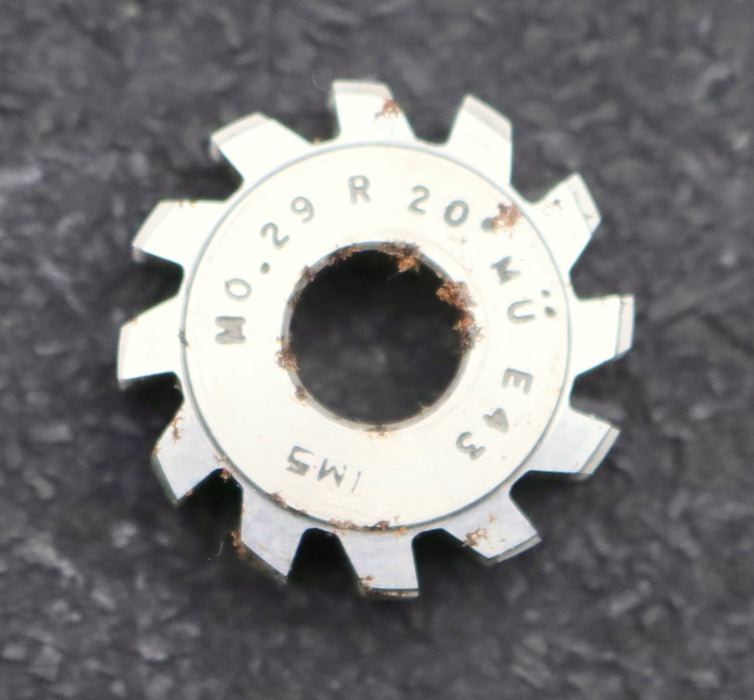 Bild des Artikels IMS-Vollstahl-Wälzfräser-m=-0,29mm-20°-EGW-DIN867-1gg.-Rechts-Ø23x8xØ8mm