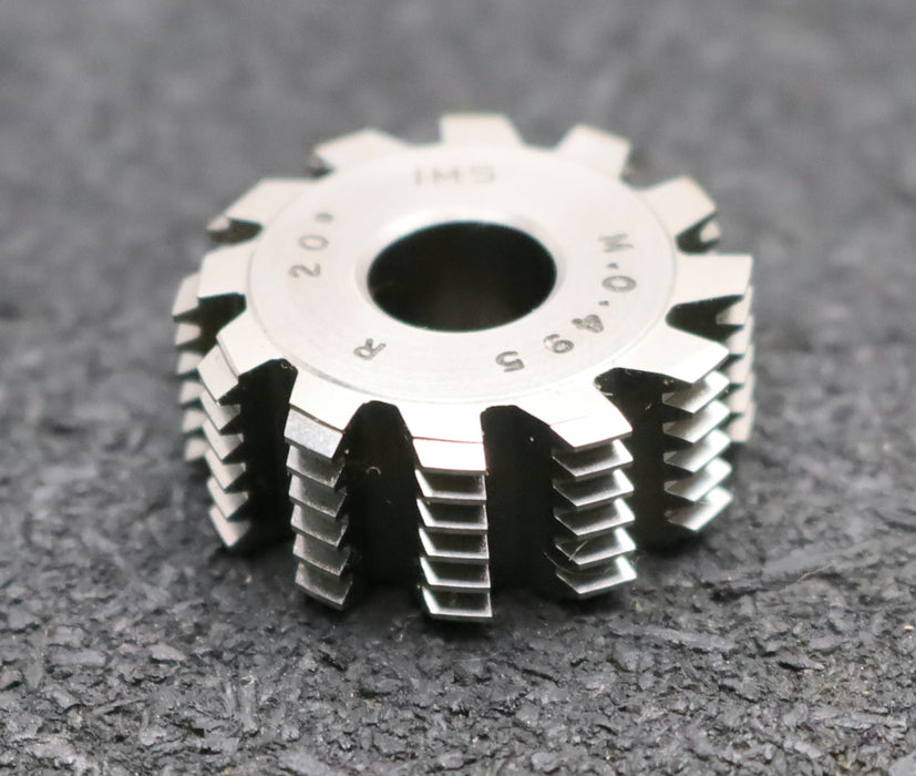 Bild des Artikels IMS-Vollstahl-Wälzfräser-m=-0,495mm-20°-EGW-DIN867-1gg.-Rechts-Ø24x10xØ8mm