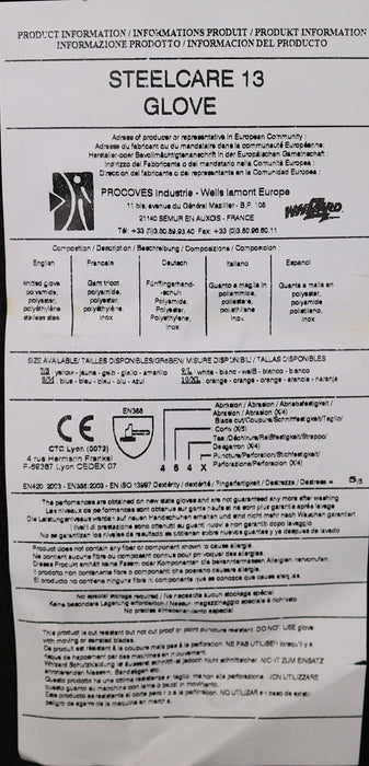 Bild des Artikels WHIZARD-10-Paar-Strickhandschuh-+-Schnittschutz-Steelcare-13-R-Größe-L=9-level-5